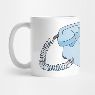 Vintage Telephone Mug